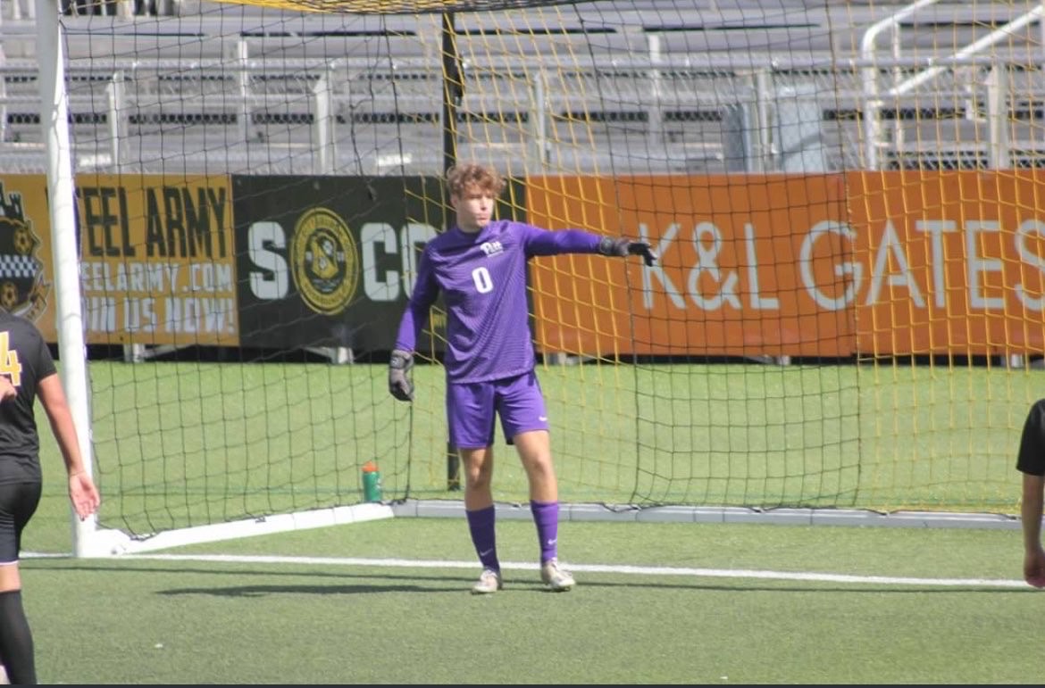Nick Braun, goalkeeper coach at Pitt-Greensburg
